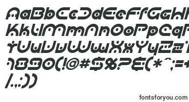  Sfplanetaryorbiter Italic font